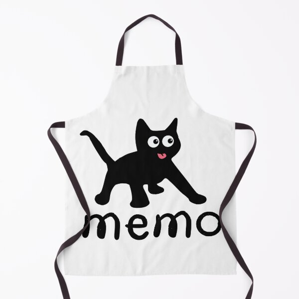 Item preview, Cute Black Cat Memo designed and sold by Digitaload.
