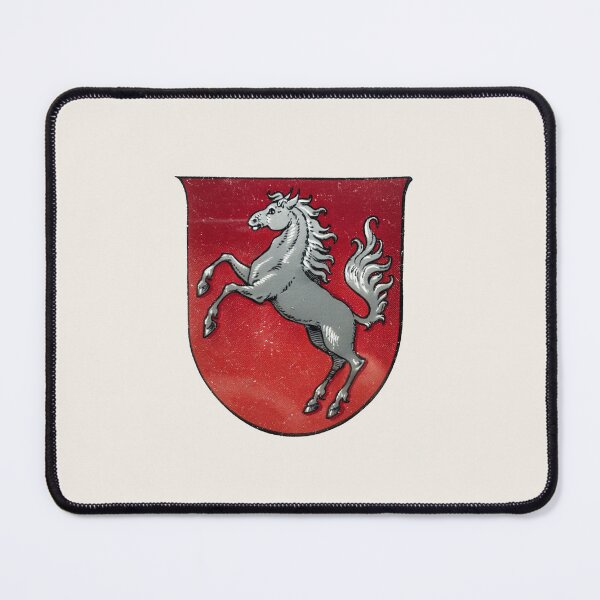 Item preview, Westphalia Coat of Arms – Horse Heraldry Design designed and sold by BestVarieties.