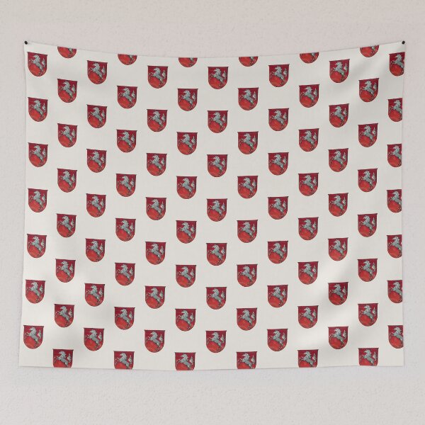 Item preview, Westphalia Coat of Arms – Horse Heraldry Design designed and sold by BestVarieties.