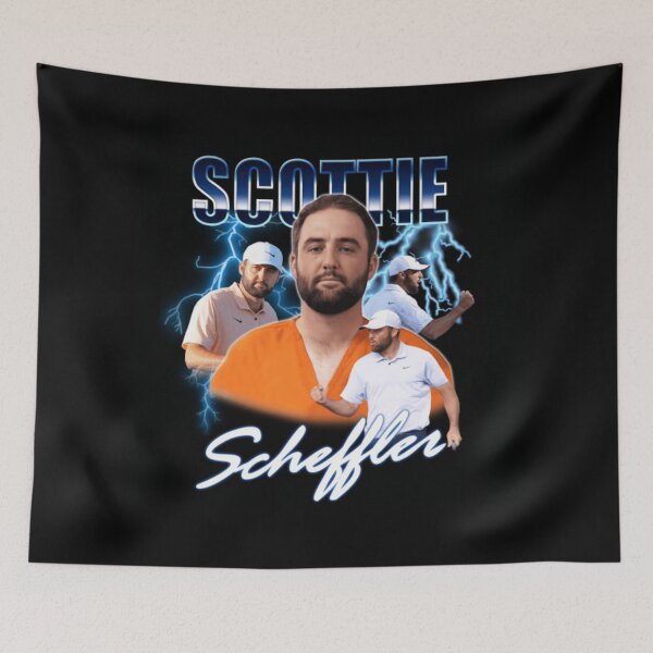 Item preview, Scottie Scheffler "Golf Legend" designed and sold by Soceitiz.