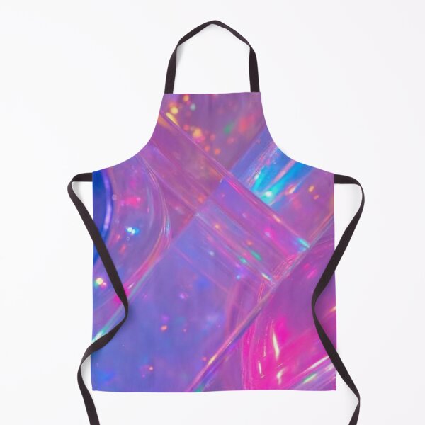 Item preview, Neon Holographic Glass Art Abstract designed and sold by Nika Art Studio.