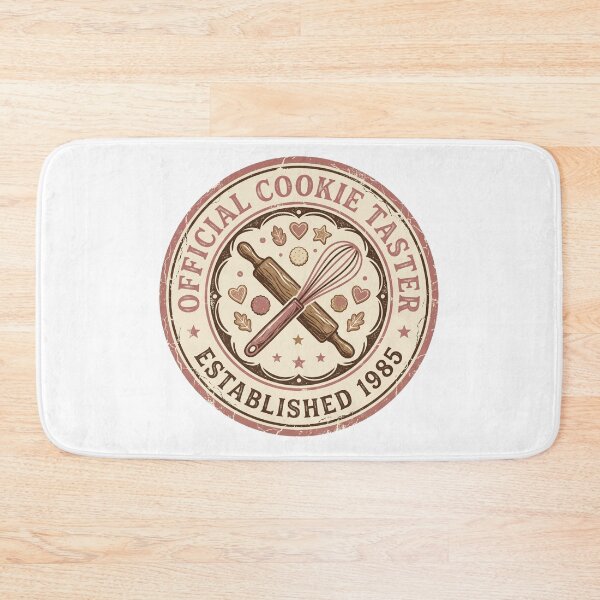 Item preview, Official Cookie Taster Vintage Badge Funny Baking Baker T-Shirt designed and sold by Egyptian king ⭐⭐⭐⭐⭐.