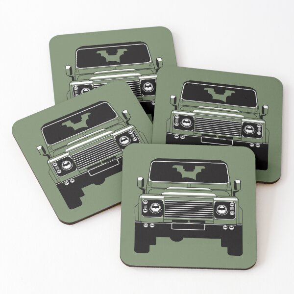 Item preview, Genial merchandising del Land Rover Defender bicolor designed and sold by Billers Art.