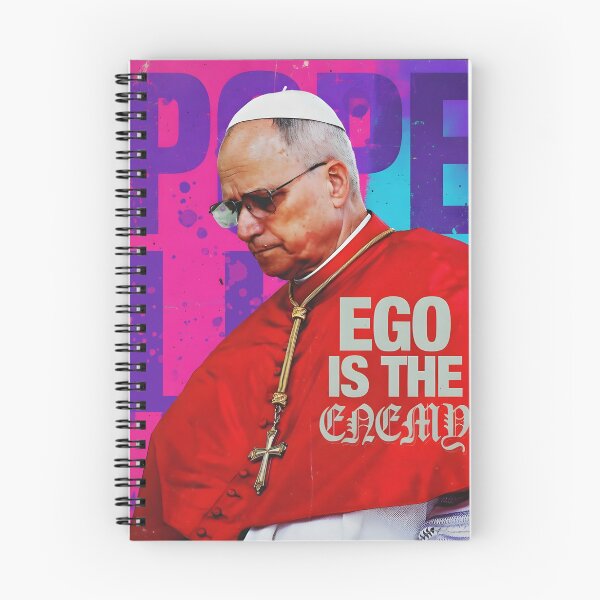 Item preview, Pope Leo XIV – Ego Is The Enemy Satire Art designed and sold by Essémké.