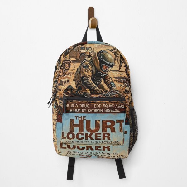 Item preview, War is a Drug: The Hurt Locker Oil Art  designed and sold by Art's Diner.