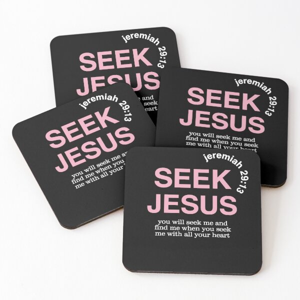 Item preview, Seek Jesus Jeremiah 29 13 Christian Faith Design designed and sold by margamPagenberg.