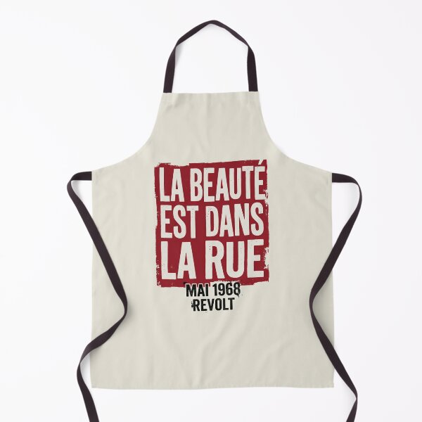 Item preview, La Beauté Est Dans La Rue | Mai 1968 Paris Protest Vintage Poster Style designed and sold by KAYJAY DESIGNS.