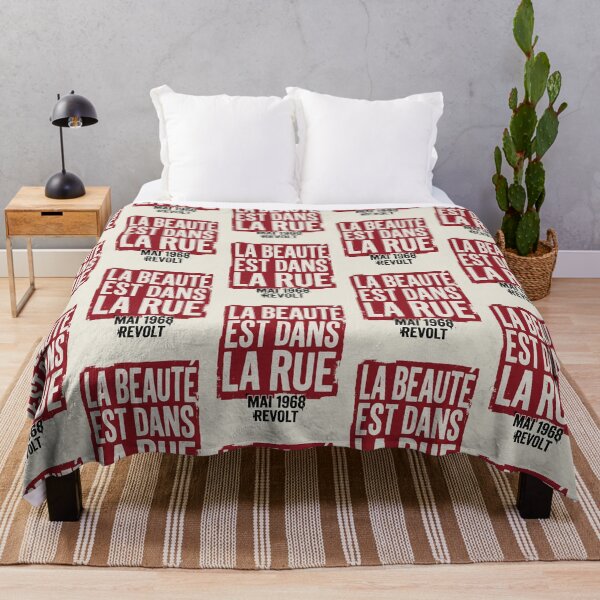 Item preview, La Beauté Est Dans La Rue | Mai 1968 Paris Protest Vintage Poster Style designed and sold by KAYJAY DESIGNS.