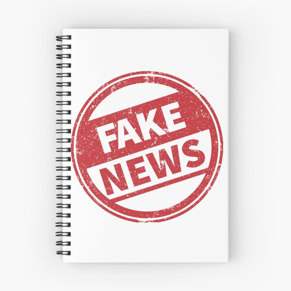Item preview, Fake News Red Rubber Stamp Aesthetic Graphic designed and sold by VTDesign1.