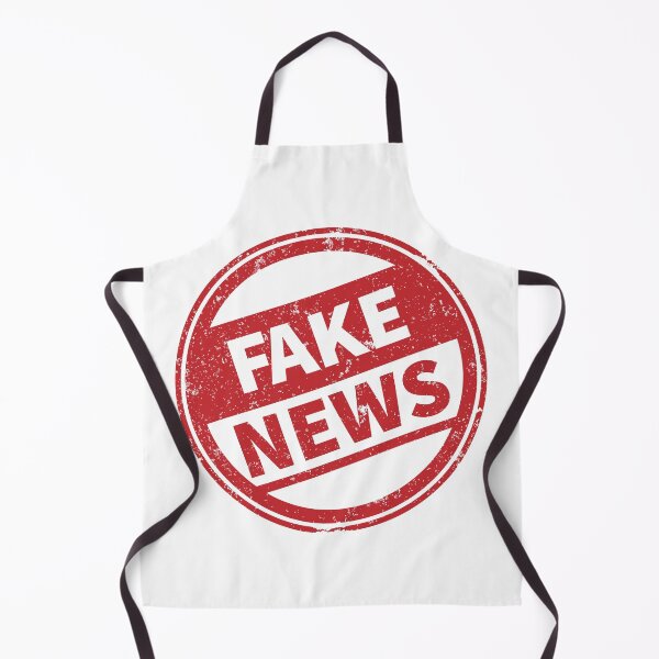 Item preview, Fake News Red Rubber Stamp Aesthetic Graphic designed and sold by VTDesign1.