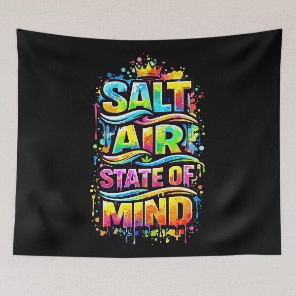 Item preview, Salt Air State of Mind designed and sold by SavvyEarth.
