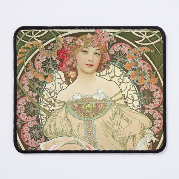 Item preview, Alphonse Mucha Reverie 1898 designed and sold by maniacfitness.