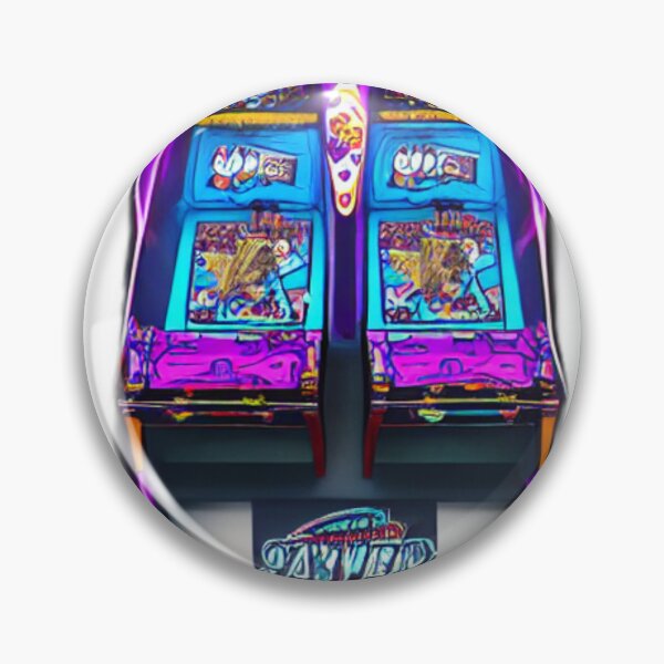 Item preview, Neon Glow - Pinball Machine Art designed and sold by Bad7Wear.