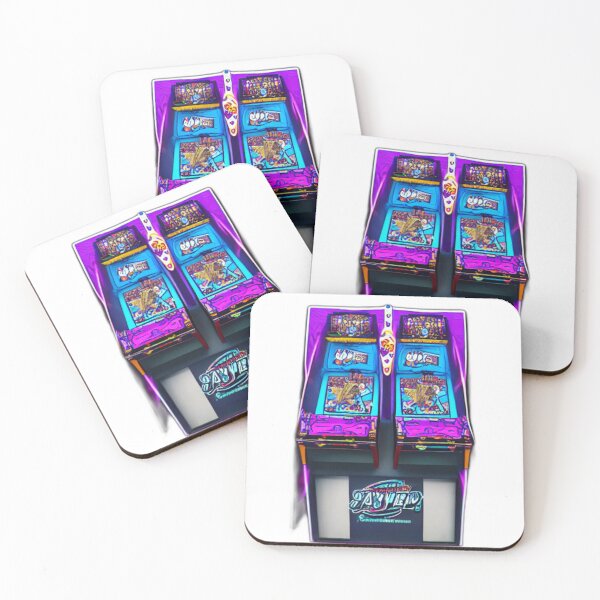 Item preview, Neon Glow - Pinball Machine Art designed and sold by Bad7Wear.