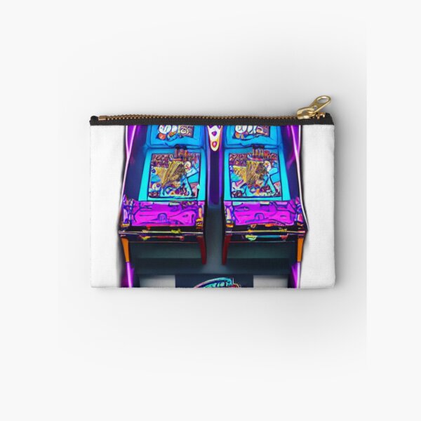 Item preview, Neon Glow - Pinball Machine Art designed and sold by Bad7Wear.