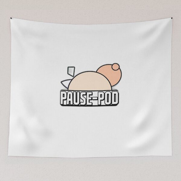 Item preview, Pause Pod Retro Art Mental Health Gift designed and sold by Arte-Excellency.