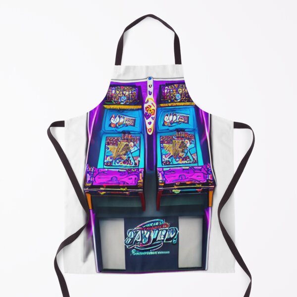 Item preview, Neon Glow - Pinball Machine Art designed and sold by Bad7Wear.