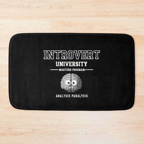 Item preview, Introvert University Shirt – Analysis Paralysis – Funny Gift for Introvert designed and sold by Wild Pixel Studio.