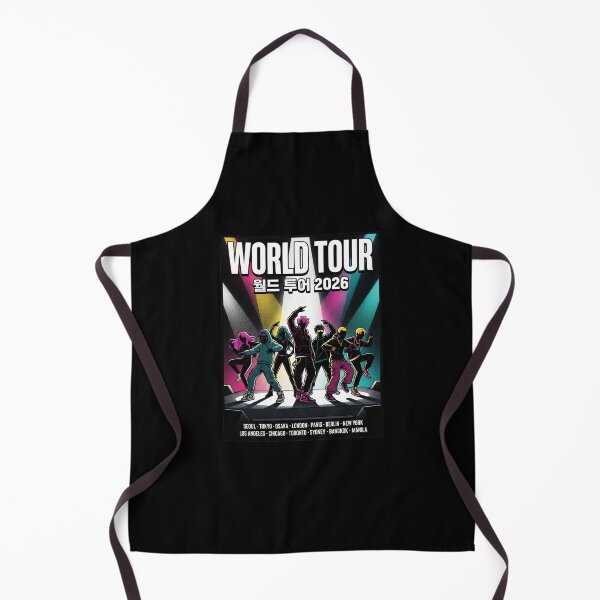 Item preview, World Tour 2026 Dance Crew | K-Pop Street Style Concert Aesthetic Tee designed and sold by KAYJAY DESIGNS.