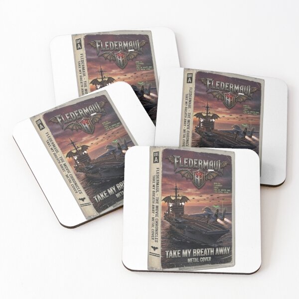 Item preview, FlederMaul - Take My Breath Away (Metal Cover) Cassette Art designed and sold by FlederMerch.