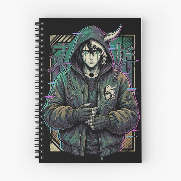 Item preview, Bleach Ulquiorra: Black Jacket Green Eyes designed and sold by Senpaiwaves.