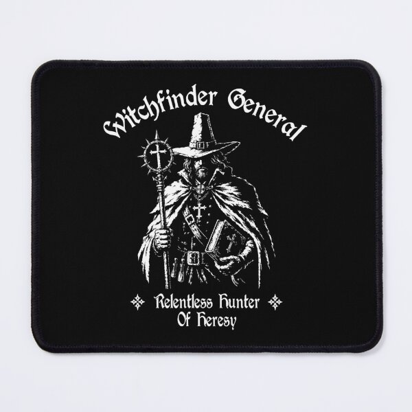 Item preview, Witchfinder General Matthew Hopkins Gothic Witch Hunter Design designed and sold by ShirtWreck.