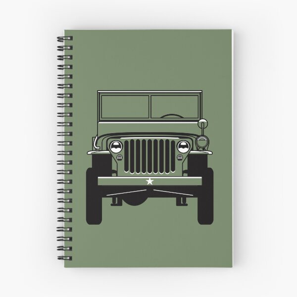 Aperçu de l'œuvre Produits dérivés bicolores pour voitures Willys Jeep MB créée et vendue par Billers Art.