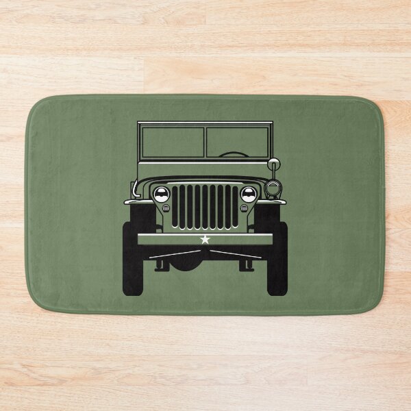 Item preview, Willys Jeep MB duotone car merchandise designed and sold by Billers Art.