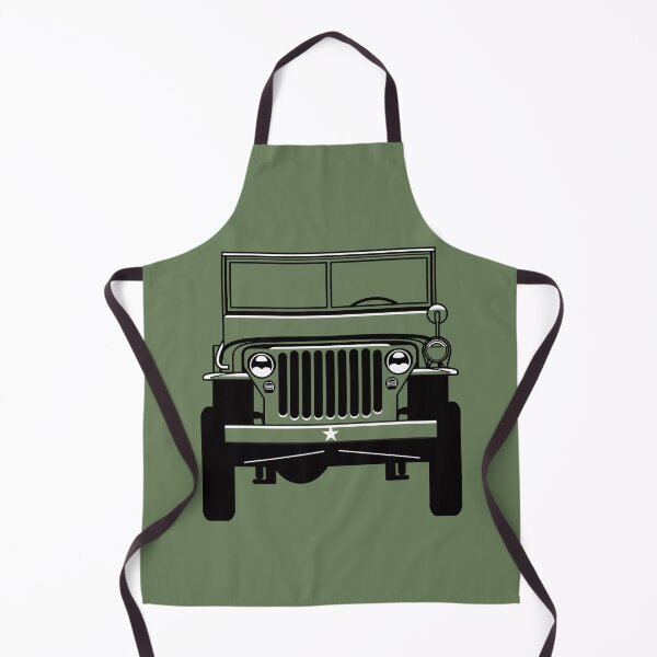 Item preview, Willys Jeep MB duotone car merchandise designed and sold by Billers Art.