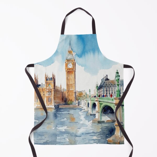 Item preview, London Big Ben Watercolor designed and sold by caracatita75.