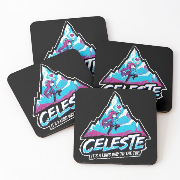 Item preview, Celeste Indie Game: Madeline Climbing Mount Celeste designed and sold by Senpaiwaves.