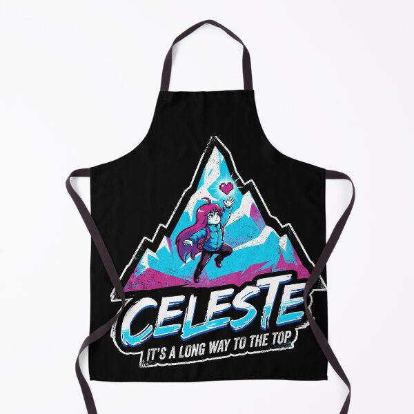 Item preview, Celeste Indie Game: Madeline Climbing Mount Celeste designed and sold by Senpaiwaves.