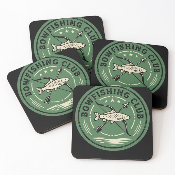 Item preview, Vintage Bowfishing Club Emblem designed and sold by artistastshirt.