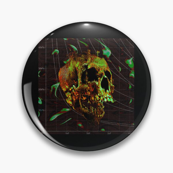 Item preview, Digital Collage - Glitch Collapse Skull  designed and sold by R-A Designs.