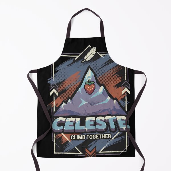Item preview, Celeste Game: Strawberry Dash & Summit Climb designed and sold by Senpaiwaves.