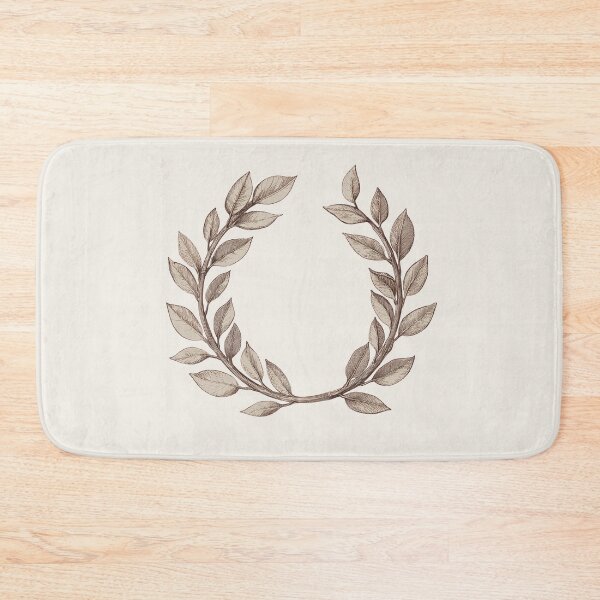Item preview, Laurel Wreath – Botanical Engraving on Dusty Rose Art Print T-Shirt designed and sold by BestVarieties.