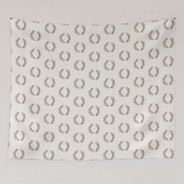 Item preview, Laurel Wreath – Botanical Engraving on Dusty Rose Art Print T-Shirt designed and sold by BestVarieties.