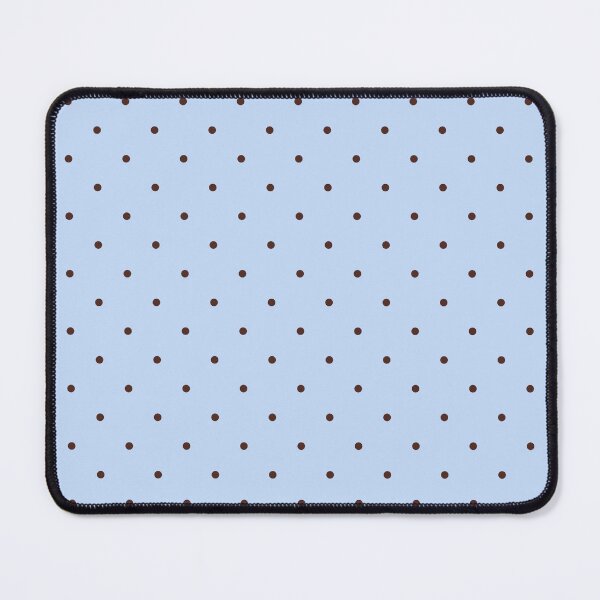 Item preview, Light Blue and Brown Tiny Polka Dot Pattern Cute Aesthetic designed and sold by ElGhazal-Art.