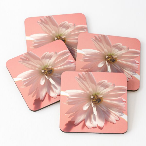 Item preview, Cosmos white pink designed and sold by birgitsfotoshop.