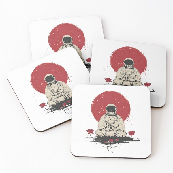 Item preview, Meditating Astronaut Monk designed and sold by Keelan Mcdowall.