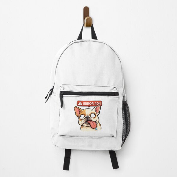 Item preview, Funny Dog Sticker "Error 404" – Derpy Puppy Meme Design designed and sold by ZYNORAworld.