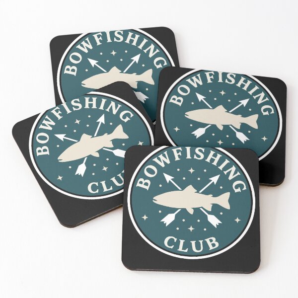 Item preview, Minimalist Bowfishing Club Badge designed and sold by artistastshirt.
