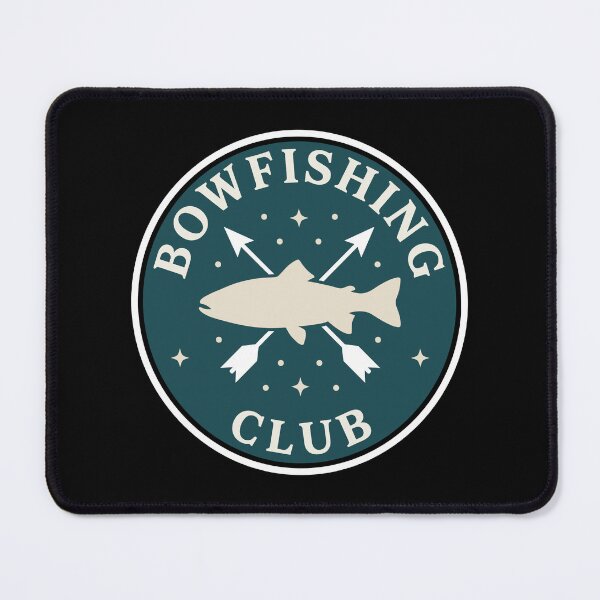 Item preview, Minimalist Bowfishing Club Badge designed and sold by artistastshirt.