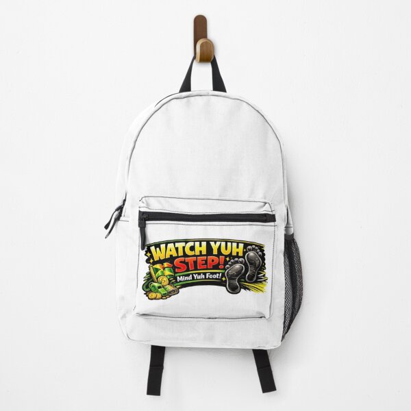 Item preview, Jamaican Bus Slang T-Shirt – Watch Yuh Step designed and sold by Irie Lifestyle Prints.