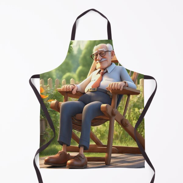 Item preview, Old Man relaxing on a deckchair designed and sold by Colin Bentham.