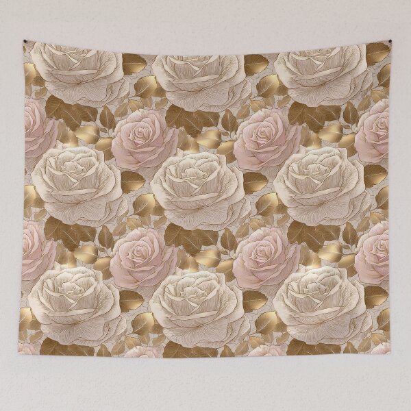 Item preview, Stunning Rose Floral - Tropical Flower Pattern  - Retirement Gifts For Men designed and sold by RoyalStarsPatts.