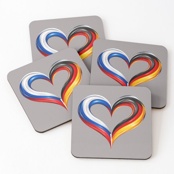 Item preview, Czech-German connection - heart of friendship designed and sold by Spirit75.