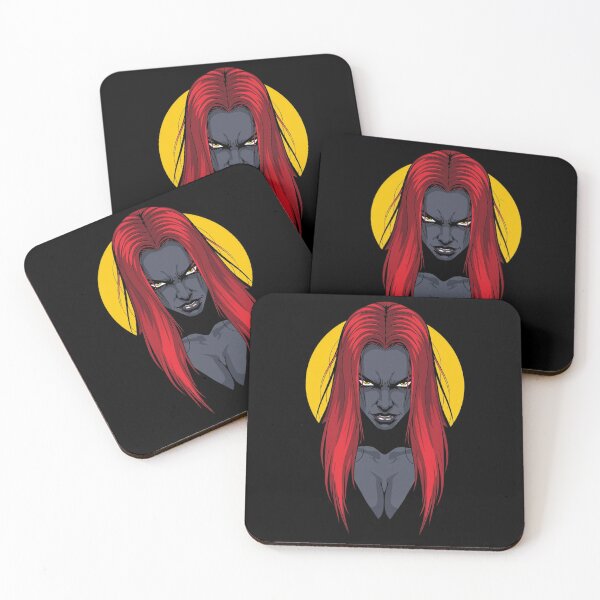 Item preview, Fierce Red Hair Woman Vector Illustration designed and sold by Quotable Gear.