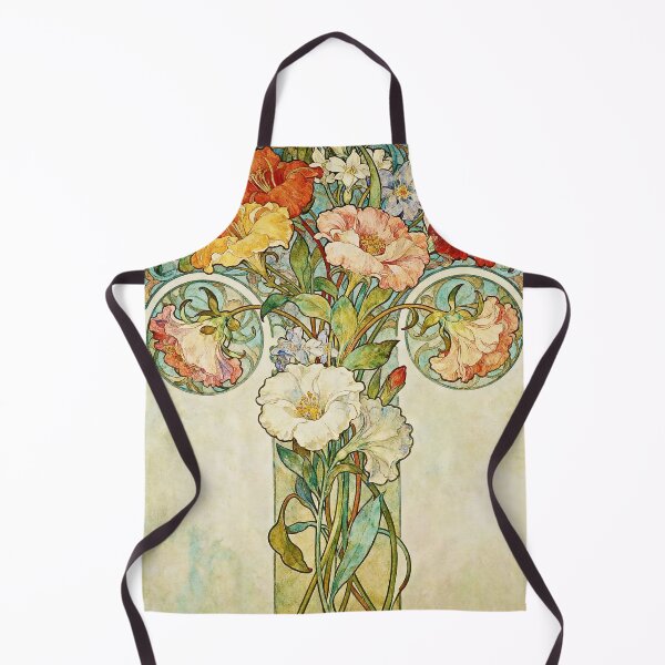 Item preview, Alphonse Mucha Flowers1898 designed and sold by maniacfitness.