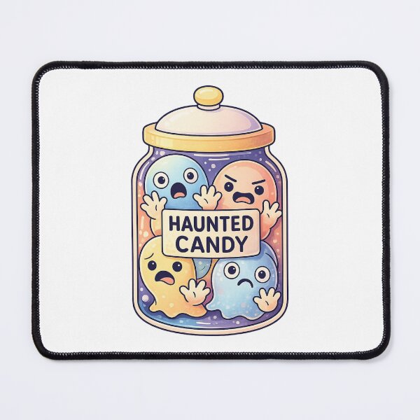 Item preview, Haunted Candy Halloween Jar Cute Spooky Art designed and sold by SoftSproutstu.